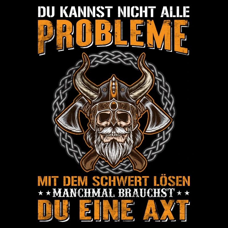 Axt Nordmann Wikinger Schwert