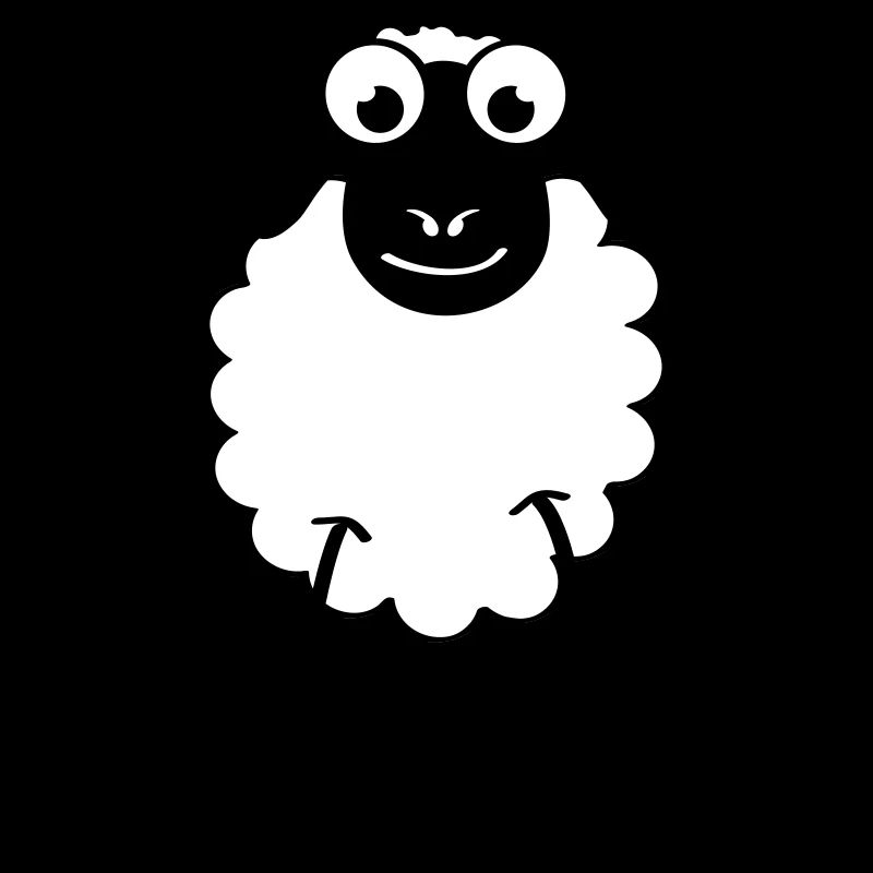 Schafe, weiße oder schwarze Schafe. Träumen oder schlafen