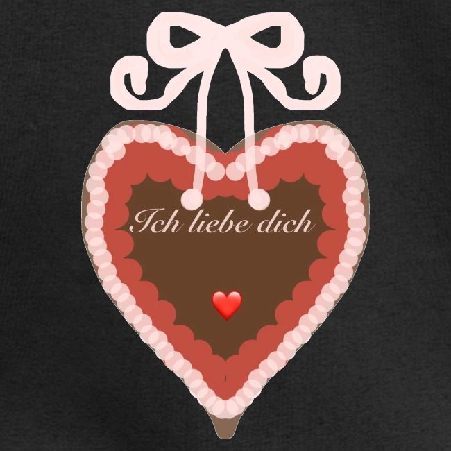 Lebkuchenherz ich liebe dich