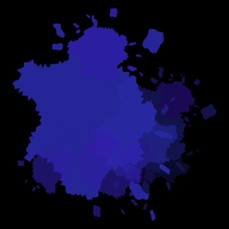 Éclaboussures de couleur pourpre