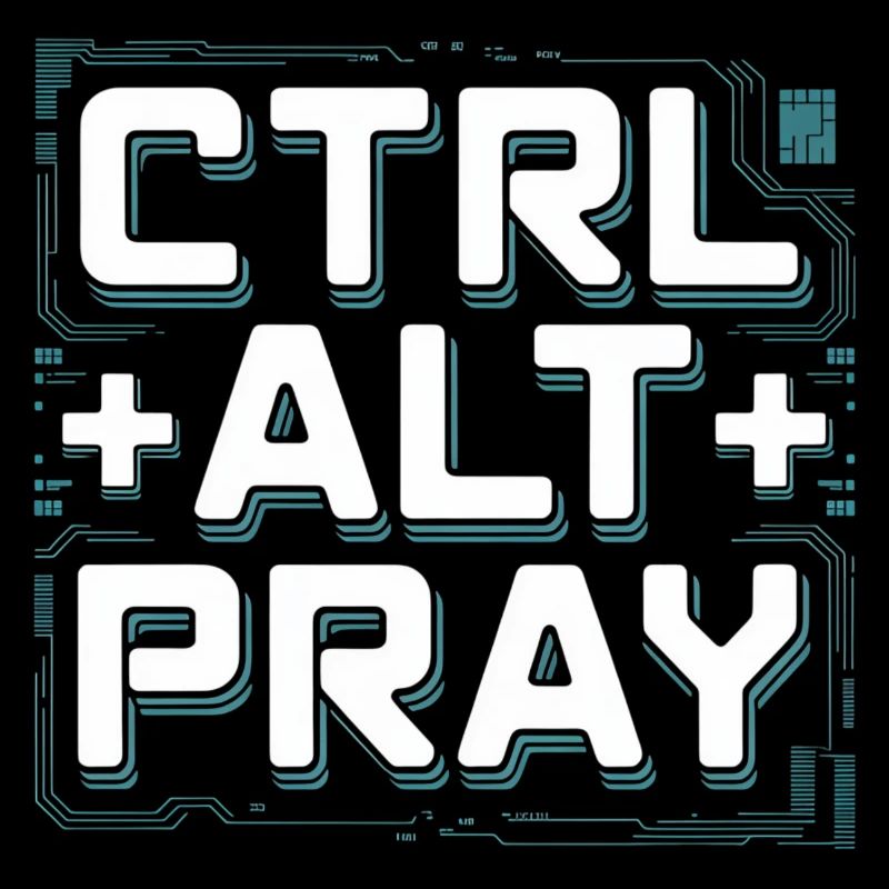 Mode de vie chrétien avec Ctrl Alt Pray