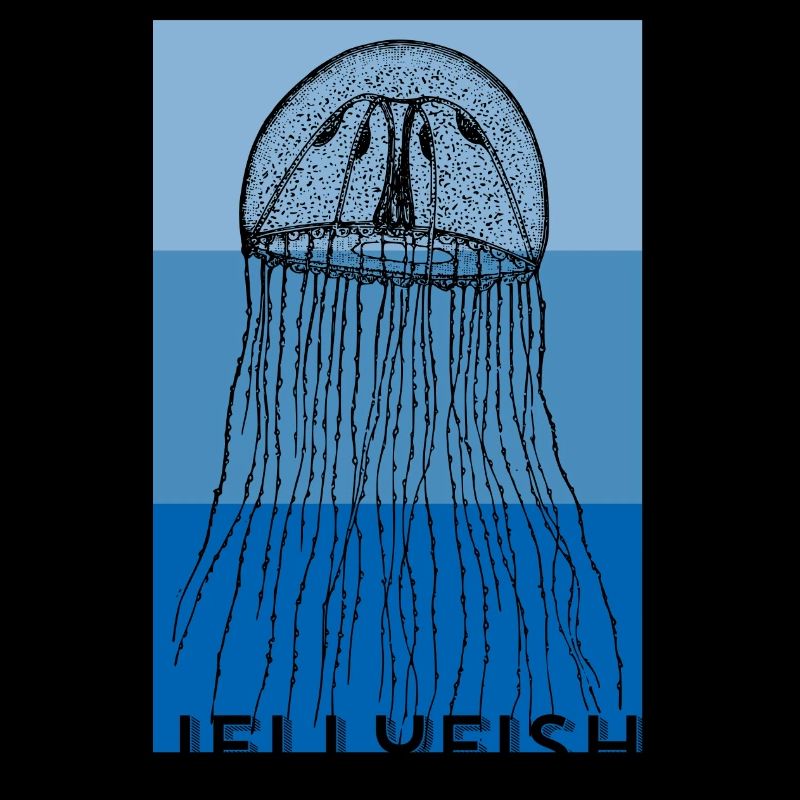 Méduse à la mode - multicolore