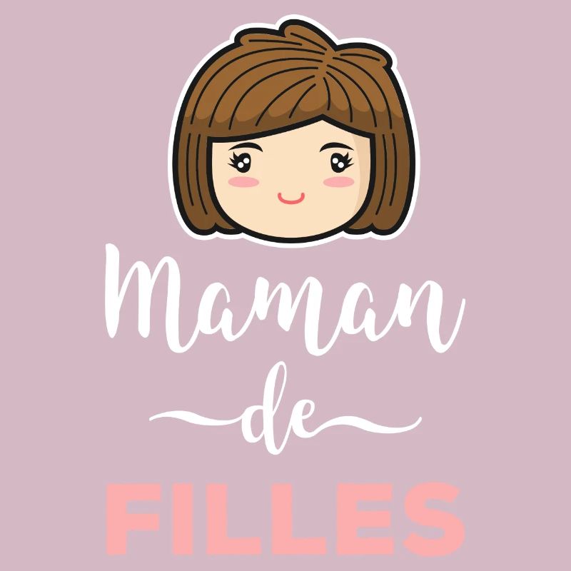 Mama von Mädchen Mutter Töchter Muttertag