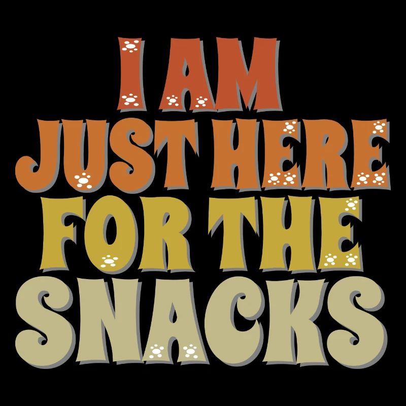 Baseball I'm Just Here For The Snacks Vintage