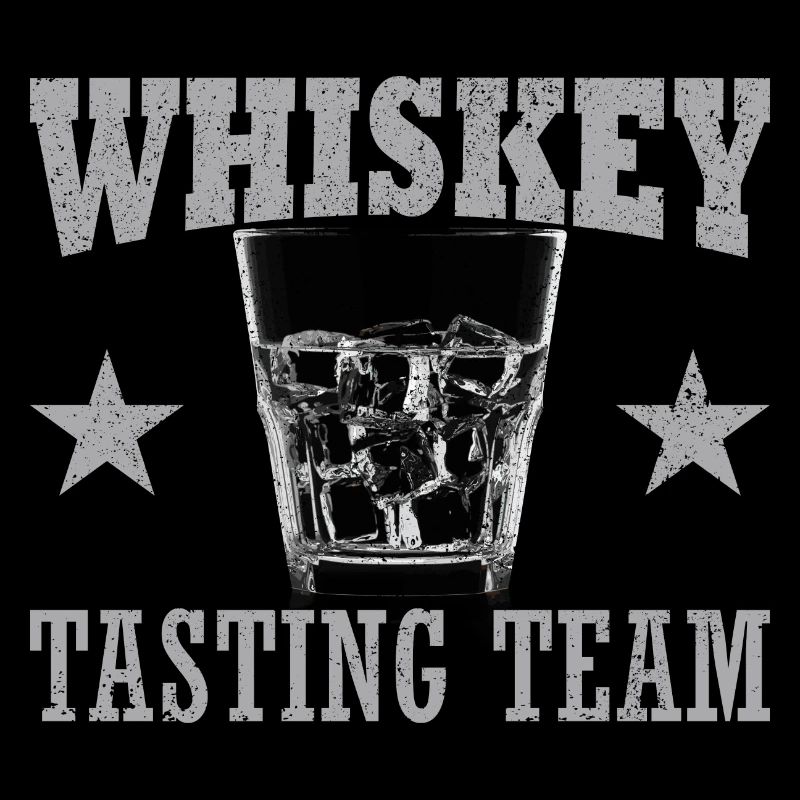 Équipe de dégustation de whisky Vintage Funny Drinking