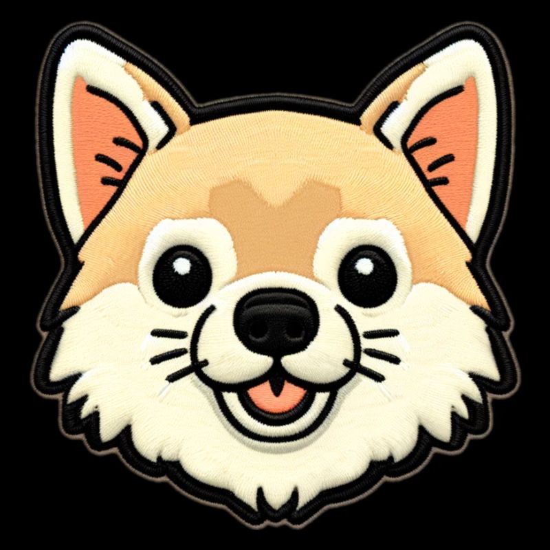 Kuscheliger Corgi Patch