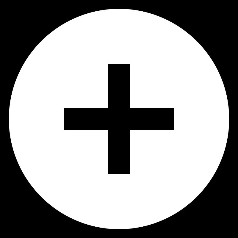 Plus | Symbol | Weiß | Geschenkidee