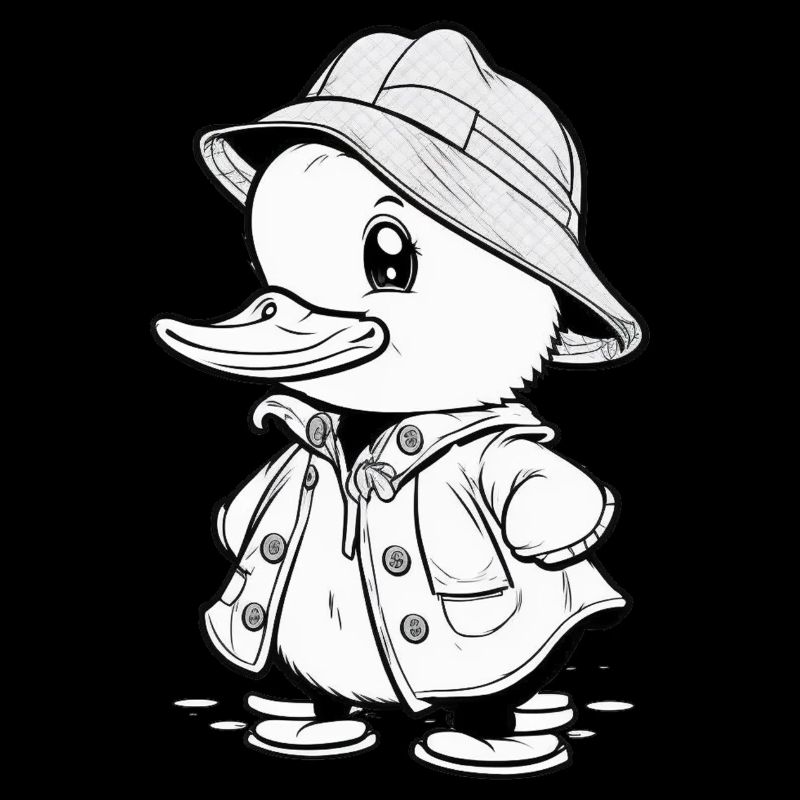 Dapper Duck - Ready for Adventure