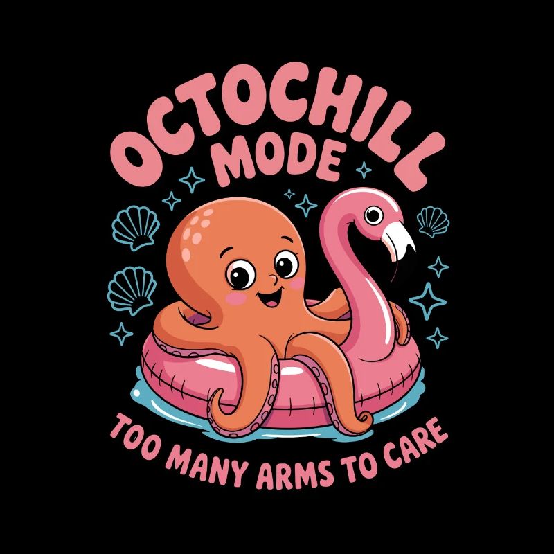 Octochill, mignon design de pieuvre