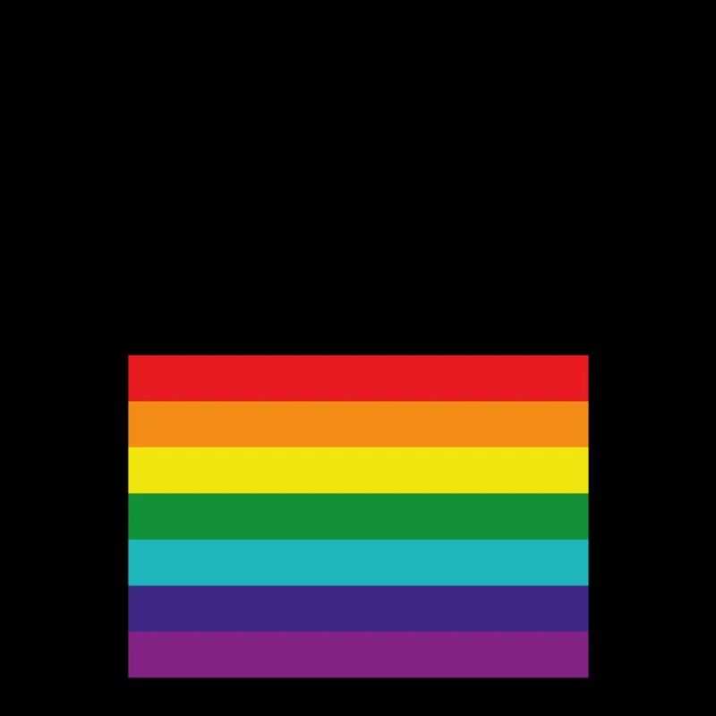 Mensch statt deutsch Spruch Pride Flagge