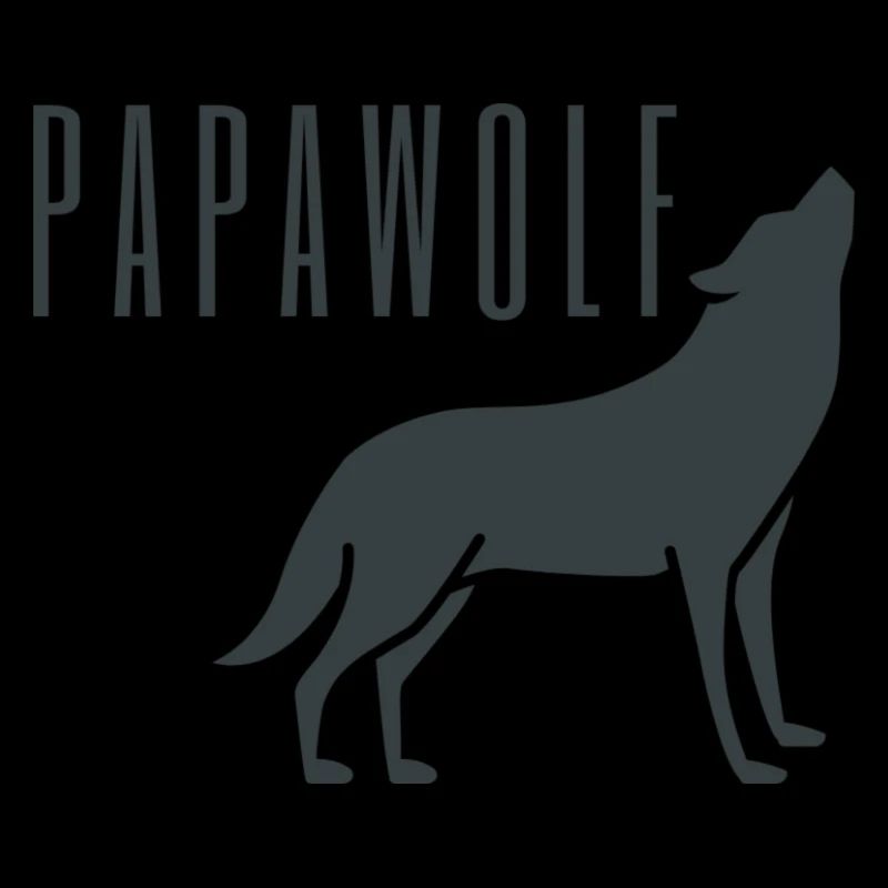 Wolf Wolves Dad Father Father's Day Papi Daddy Gift