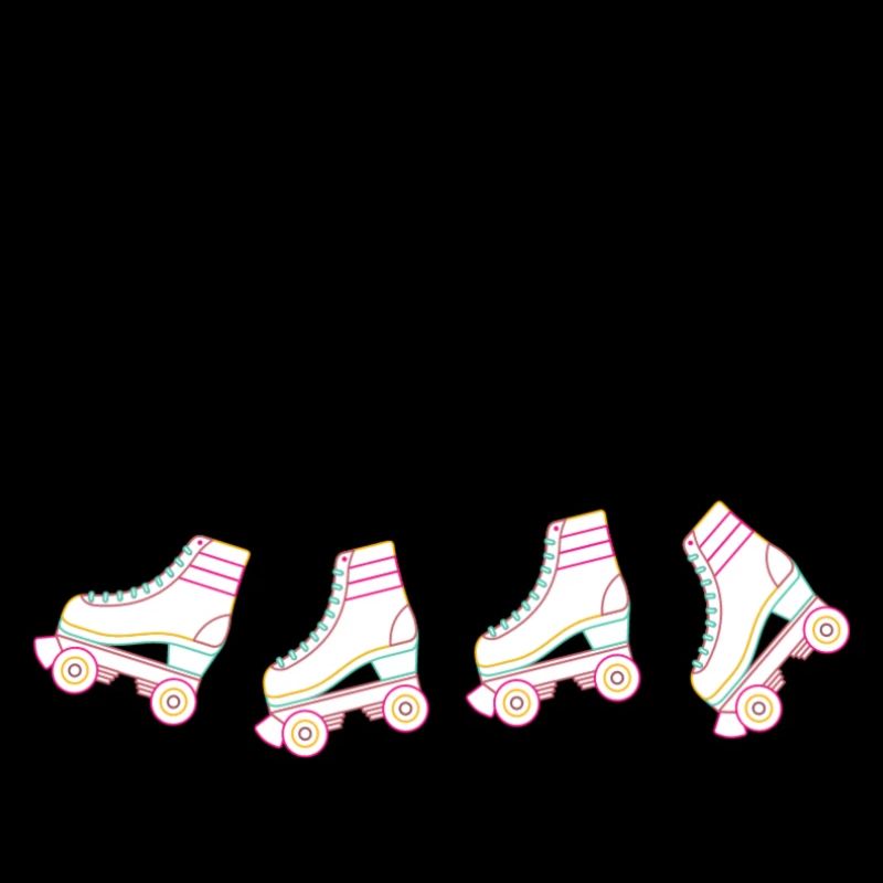 Rollschuhe Katze Kater Roller