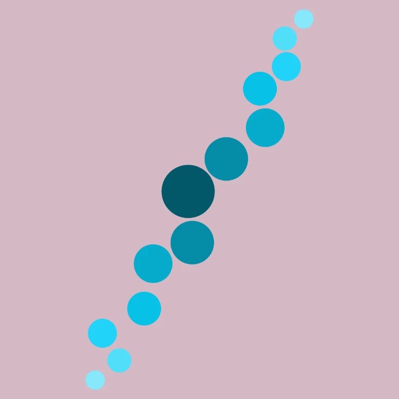 Blue bubbles