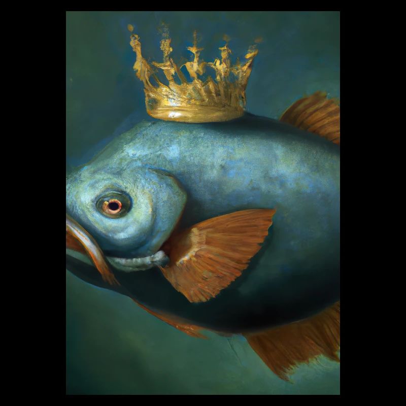 Fisch mit Krone