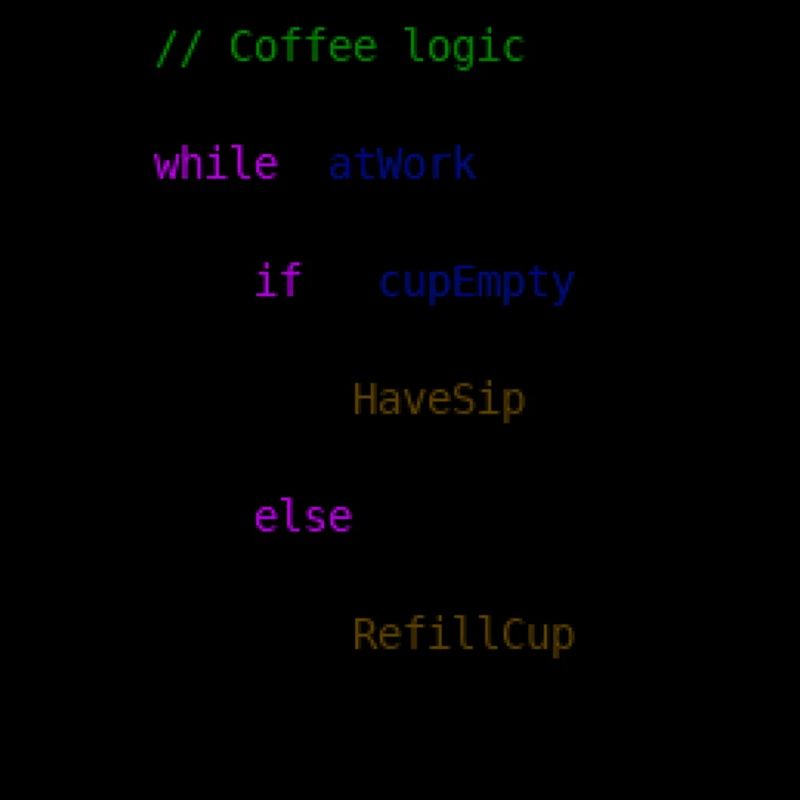 Idée cadeau programmeur logique café