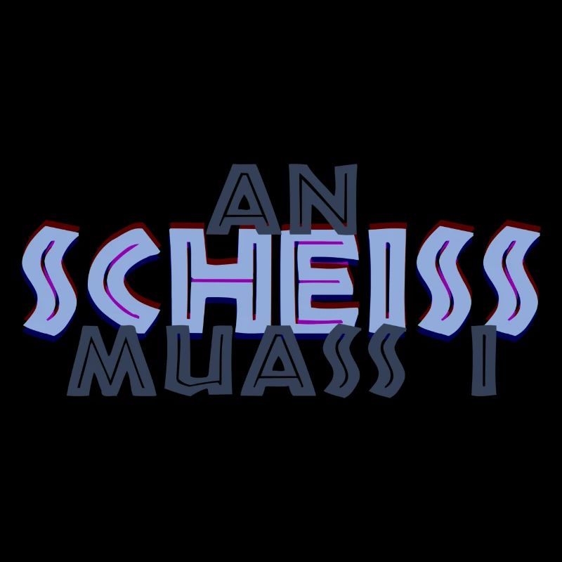 bayerischer spruch dialekt geschenk