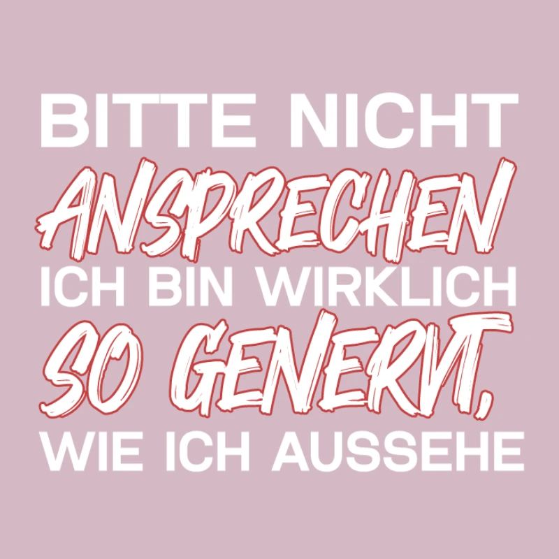 Bitte Nicht Ansprechen