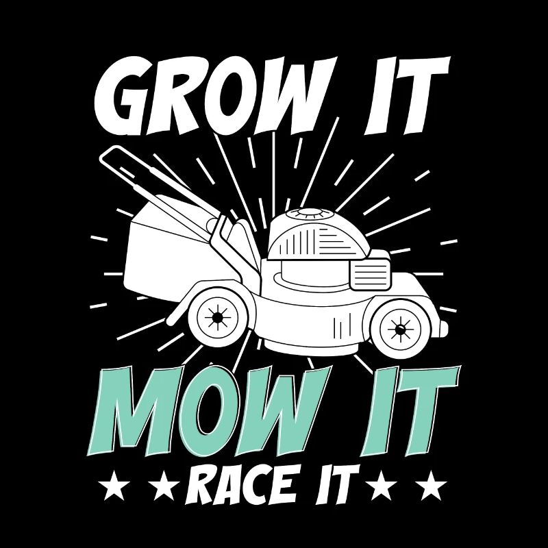 Grow It Mow It Race It Lawn Mower Race