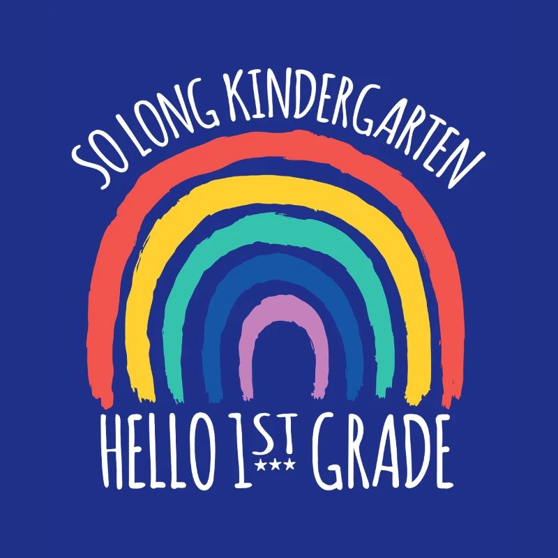 Rainbow Hello 1st Grade Goodbye