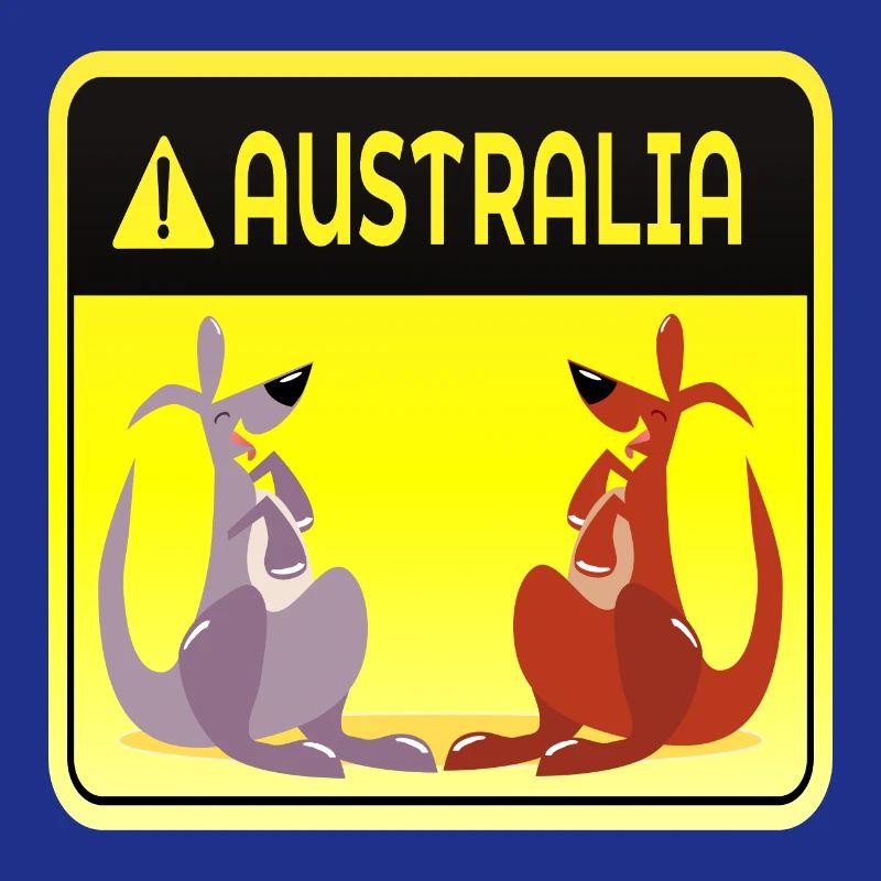 AUSTRALIA MARSUPIALS KANGAROO COUPLES