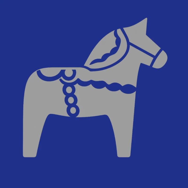 Scandinavian Dala Horse – Folklore Design