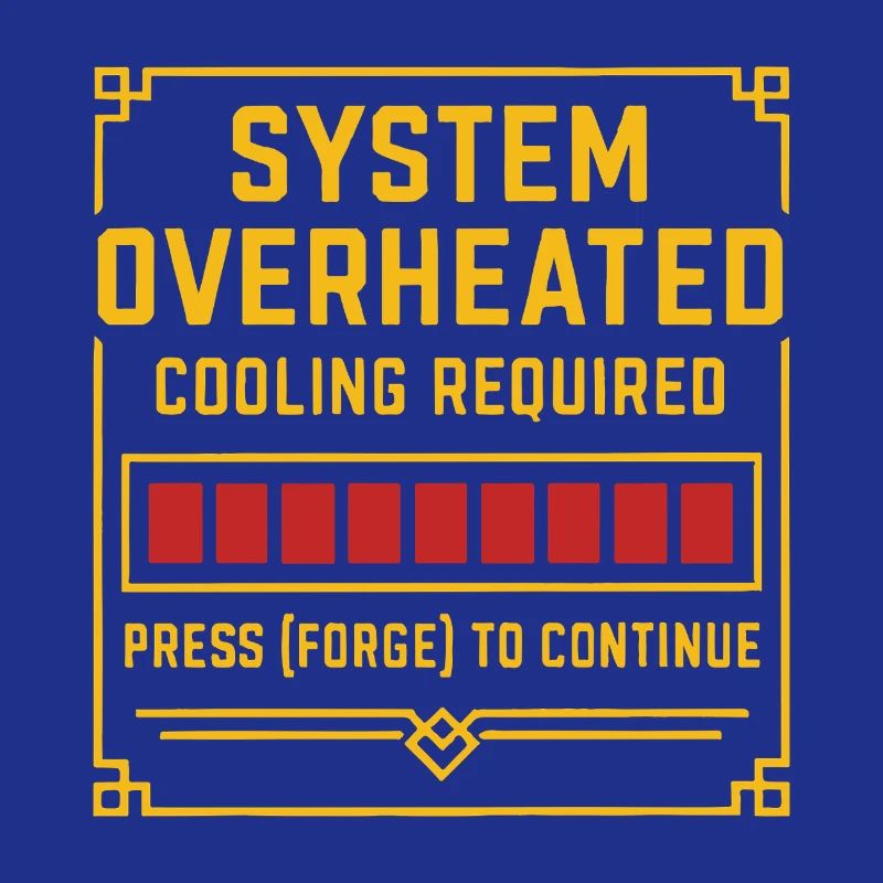 Systemübhitzung – Forge T-Stück