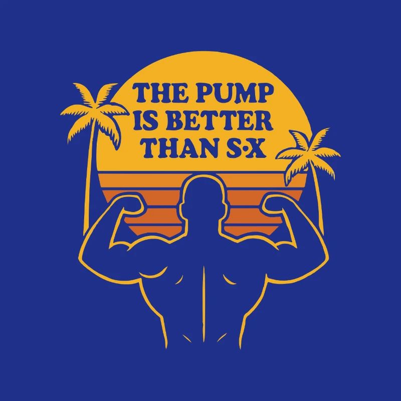Der Pump ist besser – Gym Tee