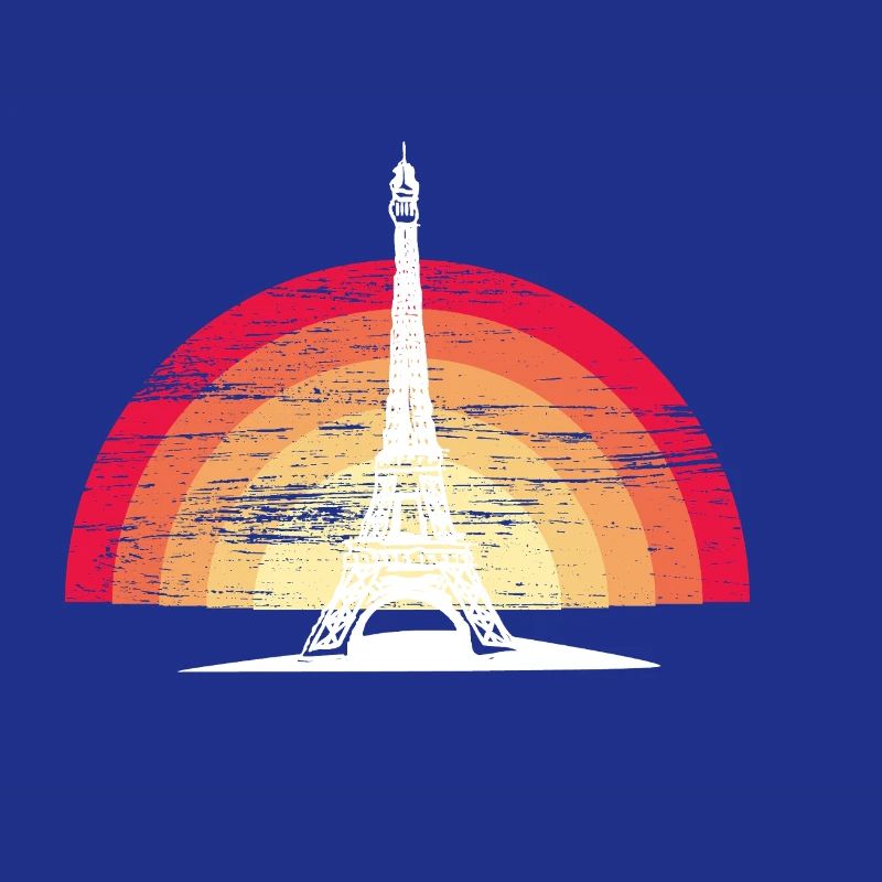 Sunset in Paris - with Eiffel Tower