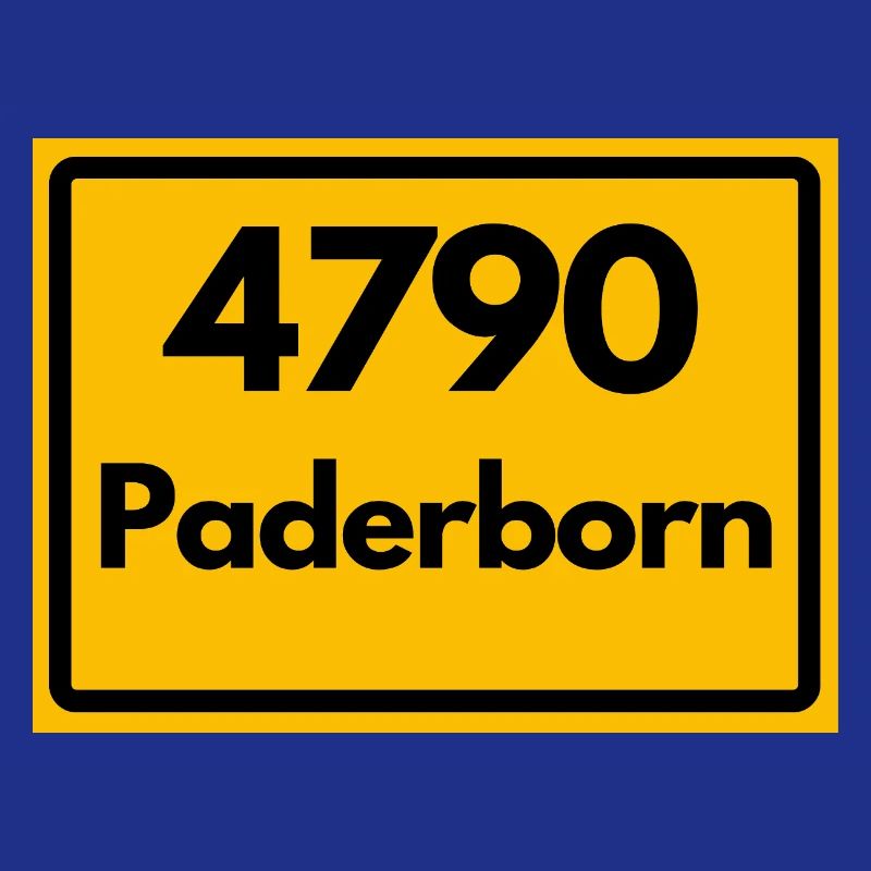 OLD POSTCODE POSTCODE RETRO 4790 PADERBORN