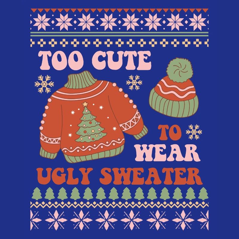 Pull de Noël moche