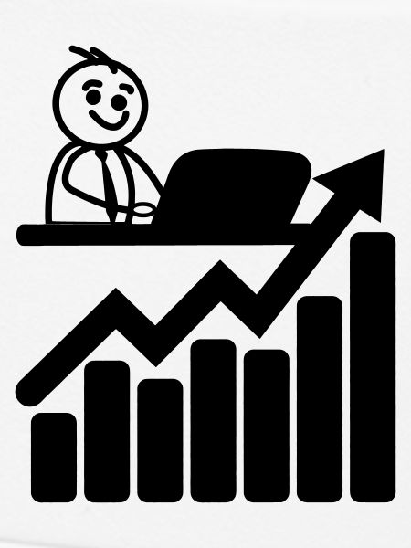 Chart-Börsenhändler