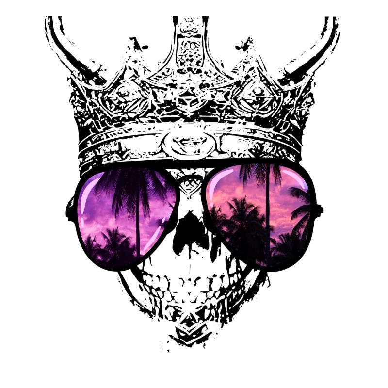 Hipster Skull King