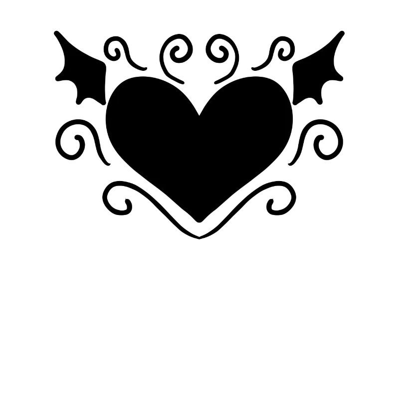 Herz Schwarz
