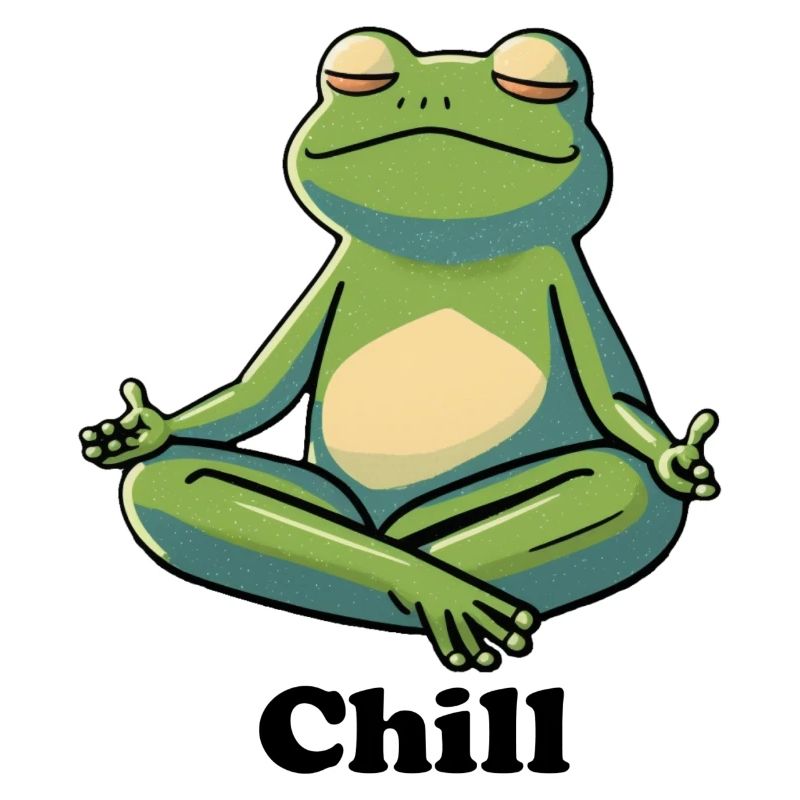 Chilled frog