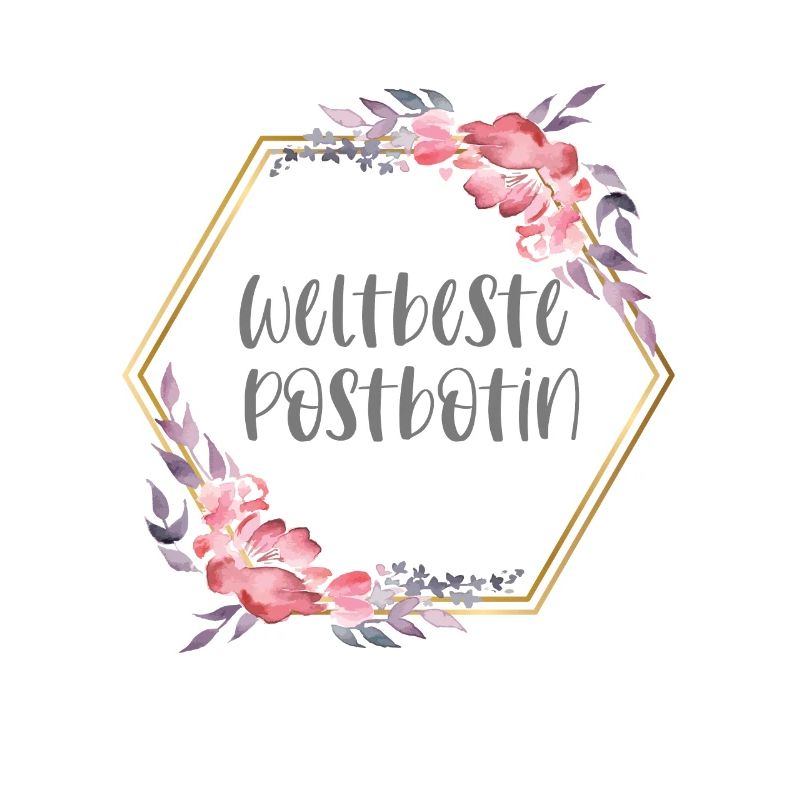 Weltbeste Postbotin Post Beruf Geschenk