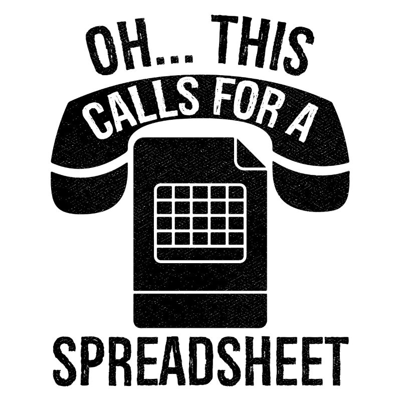 Oh this calls for a spreadsheet