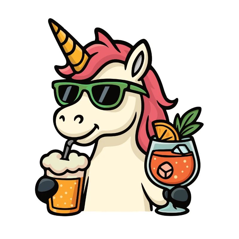 Party Einhorn Getränke