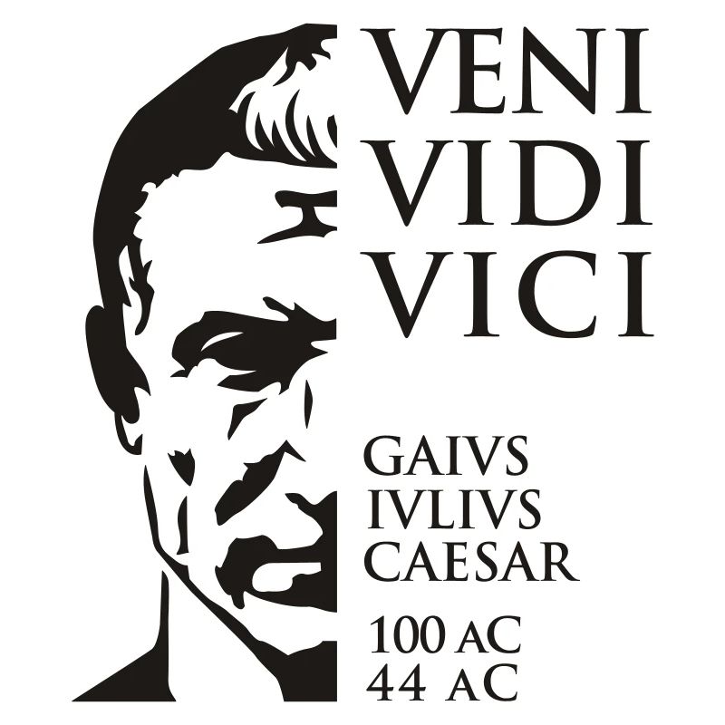 Veni Vidi Vici Caesar Quote Emperor