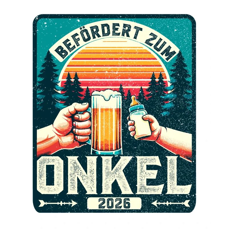 Werdender Onkel Befördert zum Onkel 2026