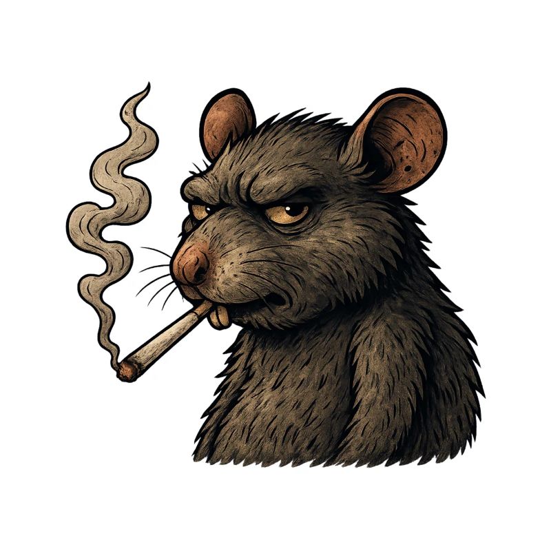 Smoking Rat