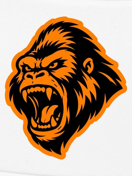 Gorilla Kopf