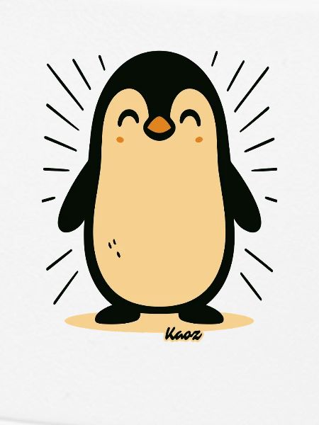 Sunny Penguin Maskottchen
