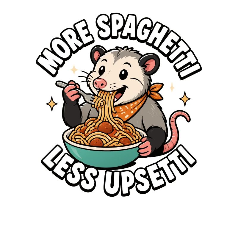 More spaghetti, less trouble, possum children's splits