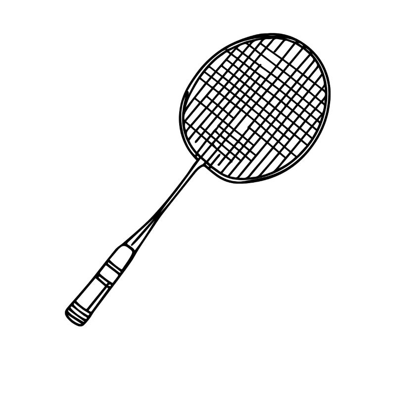Badmintonschläger