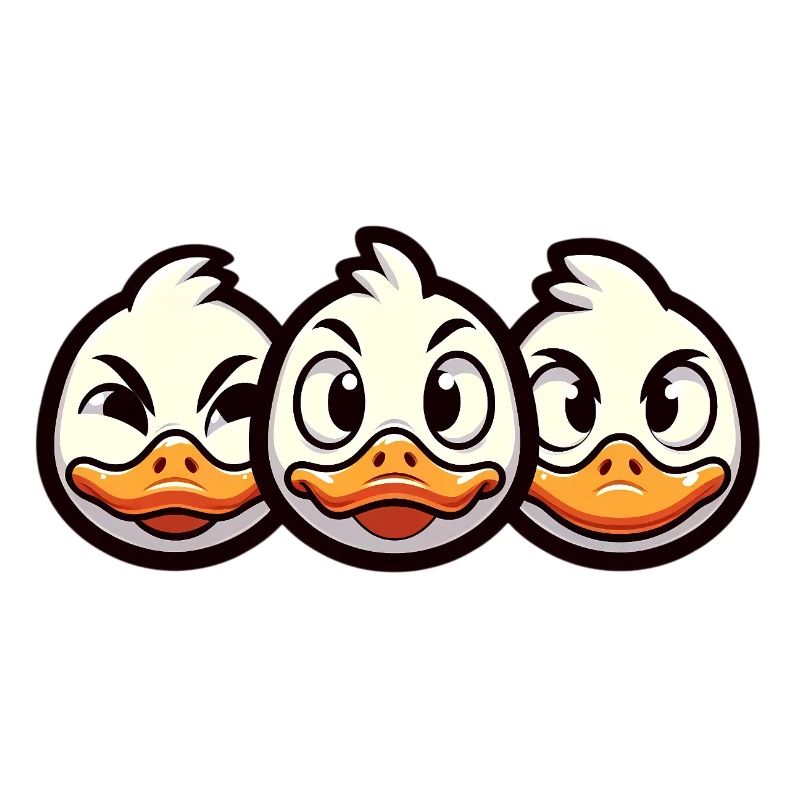 Chick Express Cartoon Design
