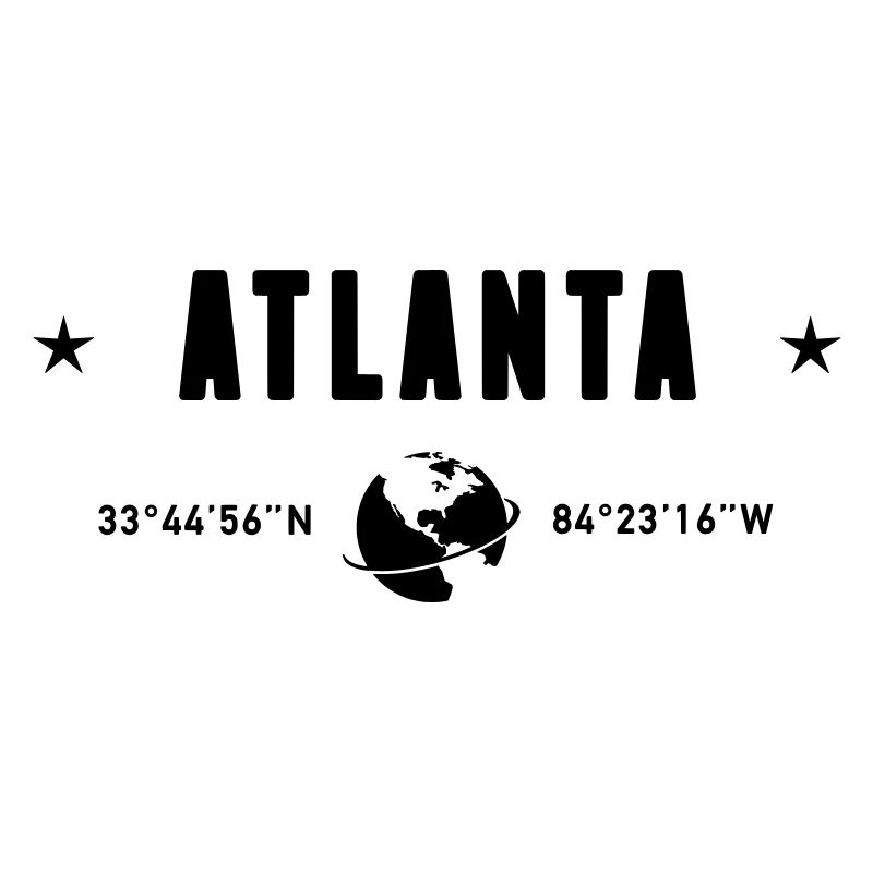 Atlanta Georgia Coordinates Planet Earth