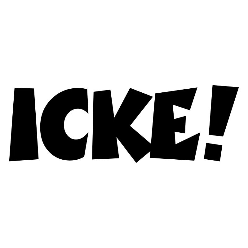 Lustige Berlinsprüche: ICKE!