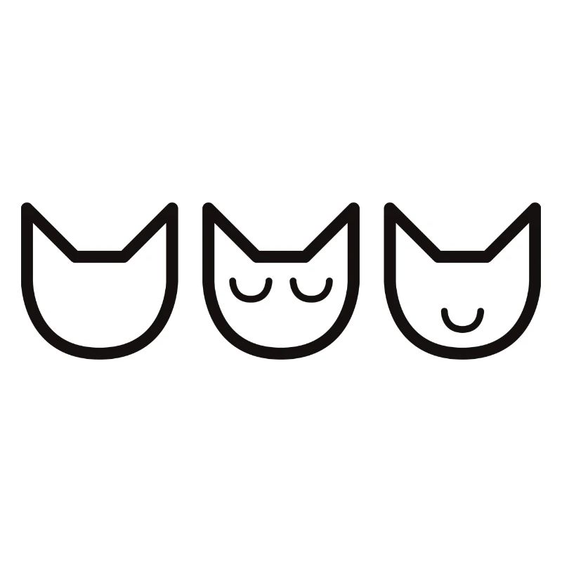 Cats : See no evil, hear no evil, speak no evil