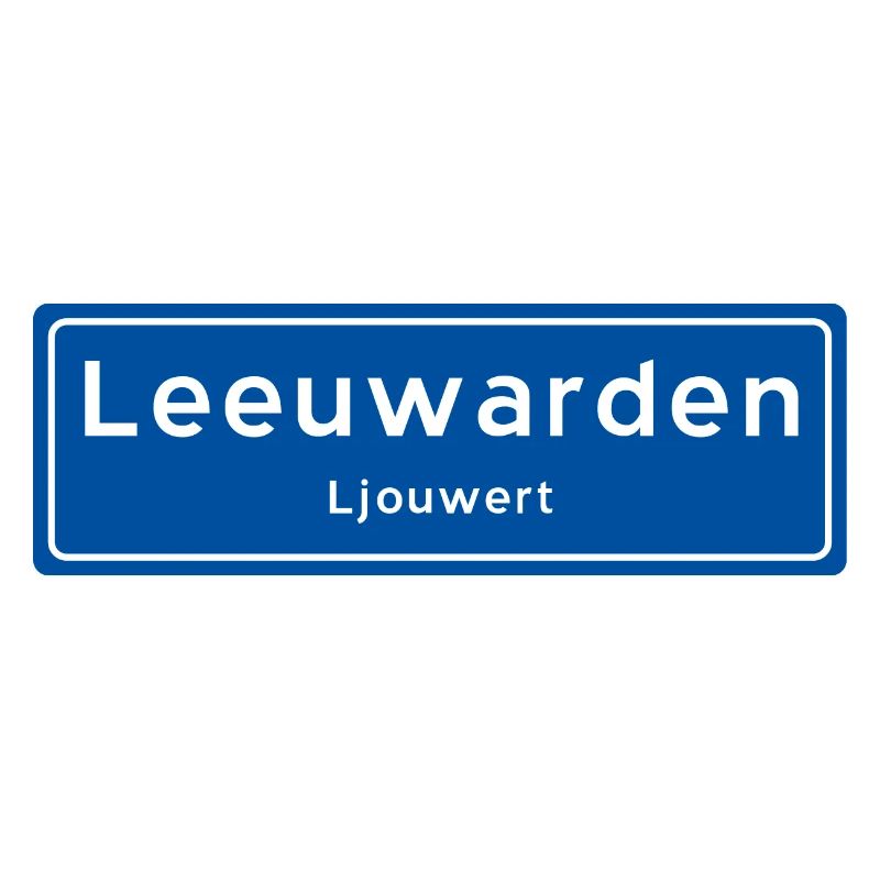 Leeuwarden Ortsschild