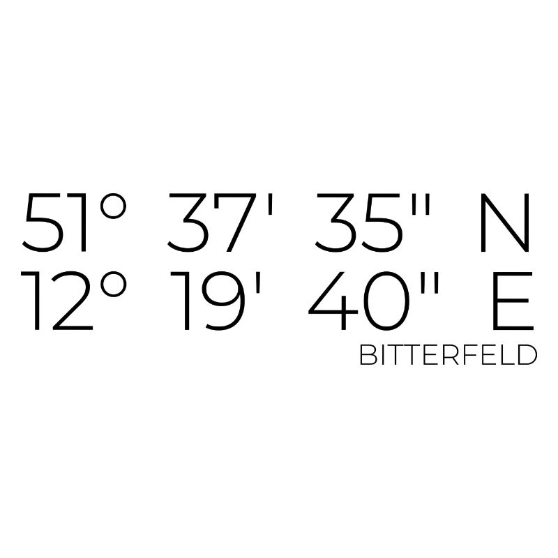 Coordinates Bitterfeld